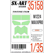 35158 SX-Art 1/35 Тонировочная пленка M1224 MaxxPro (Bronco)
