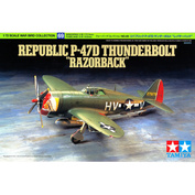 60769 Tamiya 1/72 Американский истребитель-бомбардировщик Republic P-47D Thunderbolt 