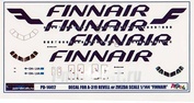 PD-14417 PasDecals 1/144 Декаль на А-319 Finnair 