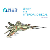 QD72207 Quinta Studio 1/72 3D Декаль интерьера кабины М-25БМ (ICM)
