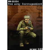 B6-35124 Bravo-6 1/35 Red Army Correspondent / Корреспондент Красной армии