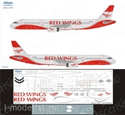 321-021 Ascensio Decal 1/144 Scales on the A321 aircraft (Red Wings)