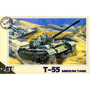 72046 PST 1/72 Советский средний танк Т-55