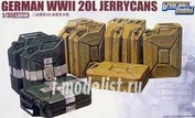 L3514 Great Wall Hobby 1/35 WWII German 20L Jerrycans
