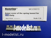 MC235013 MasterClub 1/35 Tunnel cover suspension for early Tanks 34