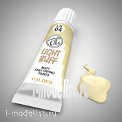 LS-04 Wilder OCHRE LIGHT. Paint special quick-drying, based on linseed oil. Volume: 20 ml. For all types of toning.