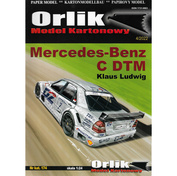 OR174 Orlik 1/24 Mercedes-Benz C DTM - Klaus Ludwig