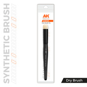 AKB026 AK Interactive Синтетическая кисть для сухих техник - XL / AK SYNTHETIC DRY BRUSH – XL