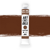 ABT006 Abteilung 502 Oil Paint Burnt Umber/Brown Wash