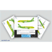 320NEO-001 Ascensio Decal 1/144 Scales for the Airbus A320NEO (S7 Airlines new colors 2017)