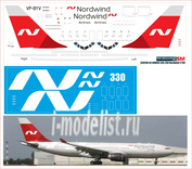 330200-02 PasDecals 1/144 Декаль на Airbus A330-200  Nordwind New