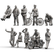 47019 SX-Art 1/48 Британские пилоты и аэродромный персонал WWII (10 фигур)