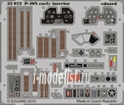 33072 Eduard 1/32 Фототравление P-40N early interior S.A.  