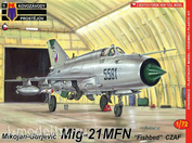KPM0087 Kovozavody Prostejov 1/72 MiG-21-MFN “Fishbed CzAF”
