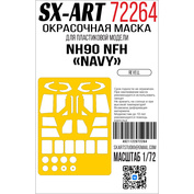72264 SX-Art 1/72 Окрасочная маска NH90 NFH 