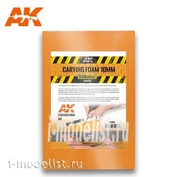 AK8094 AK Interactive Пена для резьбы 10 мм, A4 (305 x 228 мм)