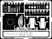 Ss132 Eduard 1/72 photo etched parts for aircraft Antonov An-2