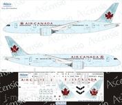 788-006 Ascensio 1/144 Scales the Decal on the plane Boeng 787-8 Dremliner (Air Canada)