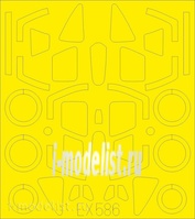 EX586 Eduard 1/48 Маска для С-17/22UM3K TFace