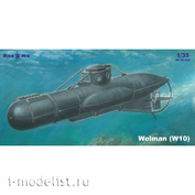 35-022 МикроМир 1/35 Британская сверхмалая подводная лодка Welman