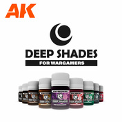 RANGEDEEPSHADES AK Interactive Полный спектр fromтенков продукта Deep Shades для создания контрастности