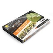 AMIG0400 Ammo Mig Набор акварельных маркеров-кистей «Недостающее звено» для танков / Missing Link Tanks Set