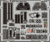 33071 Eduard 1/32 Фототравление P-40N late interior S.A.