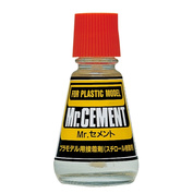 MC-124 Gunze Sangyo Glue Mr. Cement (with brush), 40 ml