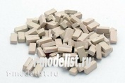 ZA35107 Zebrano 1/35 single Brick, 100 pieces