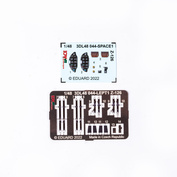 3DL48044 Eduard 1/48 3D decals for Z-126 SPACE + steel parts and belts