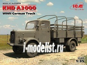 35454 ICM 1/35 German army truck KHD A3000