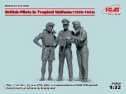 32106 ICM 1/32 Figures, the pilots of the Royal air force tropical uniform(1939-1943.)