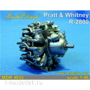 MDR4855 Metallic Details 1/48 Набор дополнений Pratt & Whitney R-2800