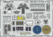 SS703 Eduard 1/72 photo etched parts for F-15J (GREAT WALL HOBBY)