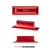 AS-25FPRD DSPIAE Плоский держатель для шлифовальной бумаги (красный)