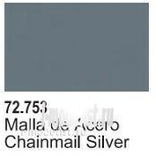 72753 Vallejo Кольчужное Серебро / Chainmail Silver