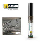 AMIG1800 Ammo Mig Brush for applying effects - Fresh Engine Oil / EFFECTS BRUSHER - Fresh Engine Oil