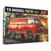 AK35024 AK Interactive 1/35 Легковой автомобиль-фургон T2 Model 1972 Van