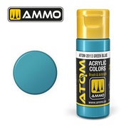 ATOM20113 Ammo Mig Акриловая краска ATOM COLOR Зелёно-синий / Green Blue