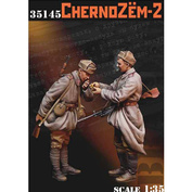 B6-35145 Bravo-6 1/35 Солдаты Красной Армии прикуривают / ChernoZem-2
