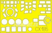 CX185 Edward 1/72 Mask for Do 17M/P