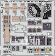 FE745 Eduard 1/48 Color photo etched parts for the Do 215B-5 Nightfighter