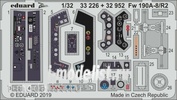 32952 Eduard photo etched parts for 1/32 Fw 190A-8/ R2