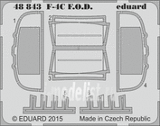48843 Eduard 1/48 Фототравление для F-4C F.O.D (чехлы)