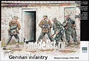 3584 MasterBox 1/35 Немецкая пехота в Западной Европе. 1944-1945г
