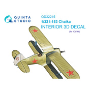 QD32215 Quinta Studio 1/32 3D Декаль интерьера кабины И-153 (ICM)