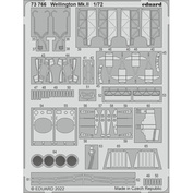 73766 Eduard 1/72 Photo Etching for Wellington Mk. II