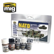 AMIG7446 Ammo Mig NATO weathering set