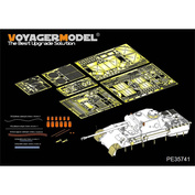 PE35741 Voyager Model 1/35 Базовое фототравление для Panther D (для ICM 35361)