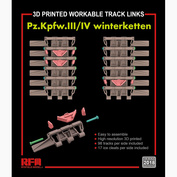 RM-2018 Rye Field Model 1/35 Рабочие траки для Pz.III/IV winterketten